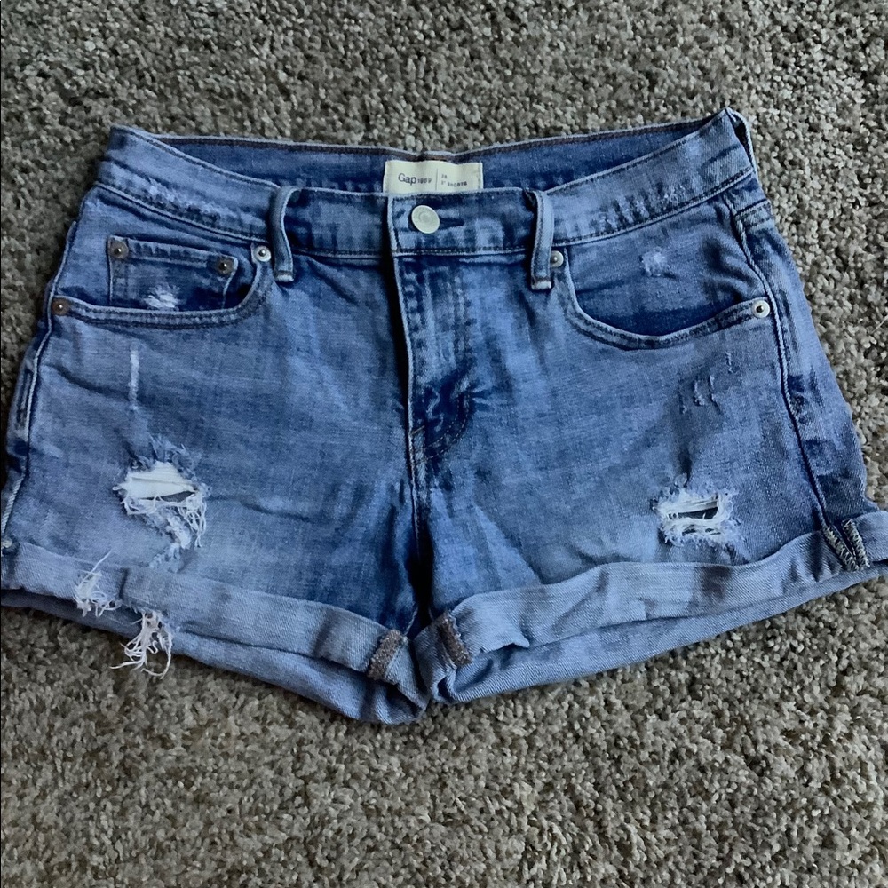 Gap jean shorts